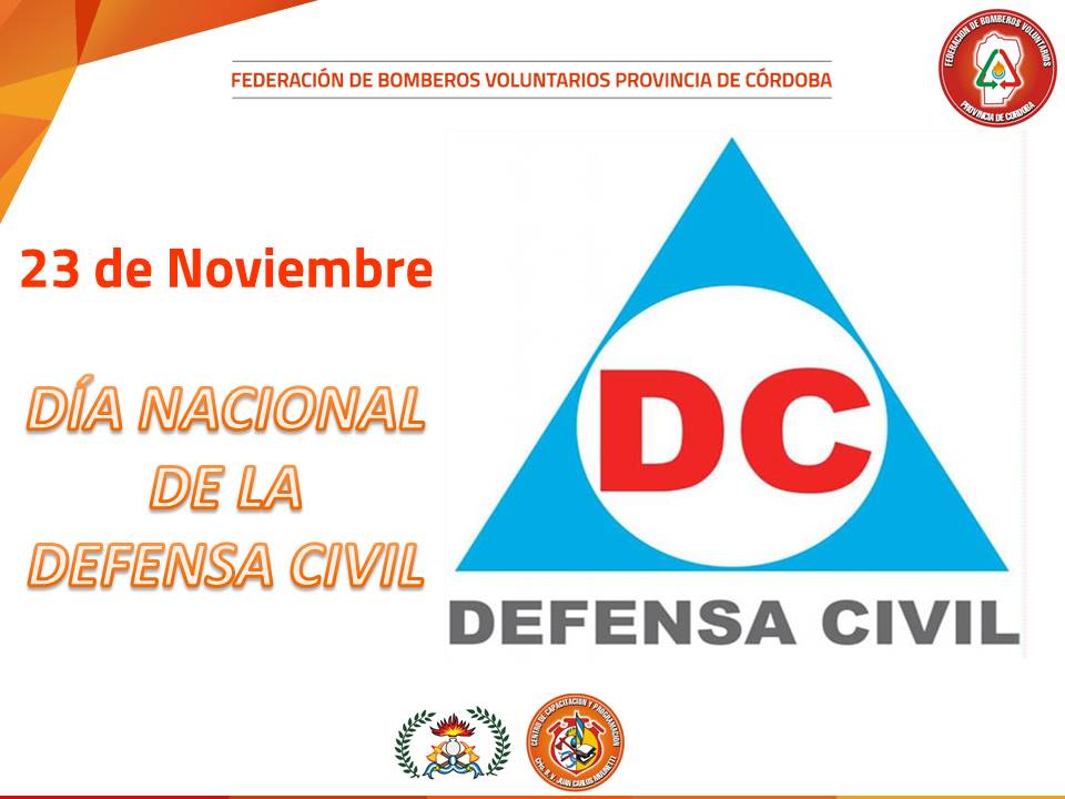 23 de Noviembre: D�a Nacional de la Defensa Civil