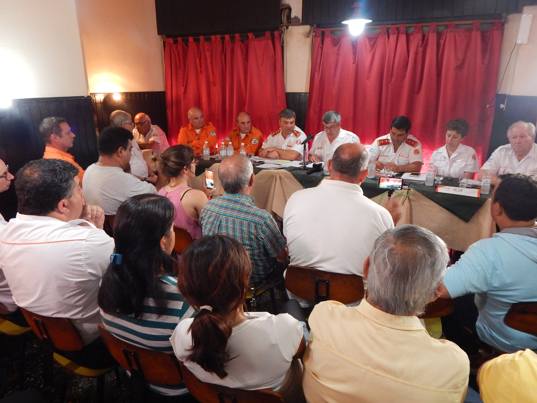 Conferencia de Prensa en Santa Rosa de R�o Primero