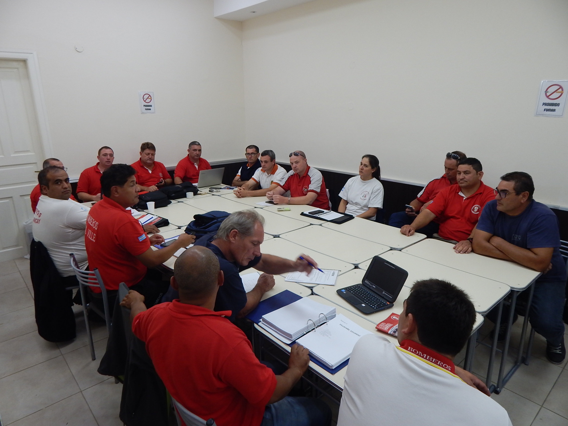 Reuni�n del Departamento BREC USAR