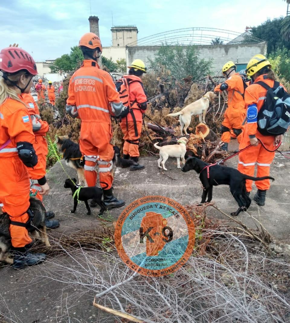 Primer Encuentro Provincial de B�squeda y Rescate con Canes