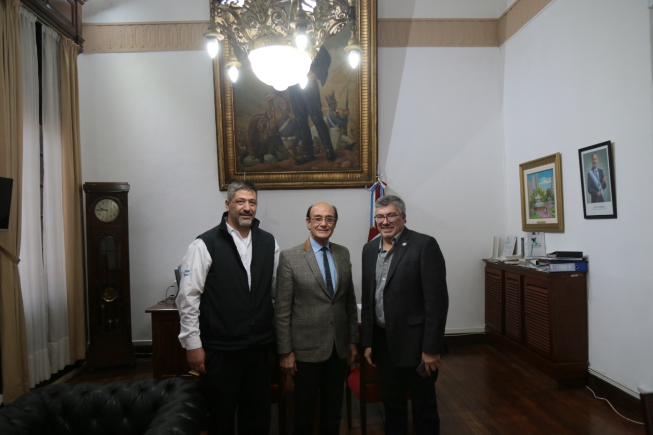 Autoridades Federativas se reunieron con el Presidente de la Legislatura Provincial