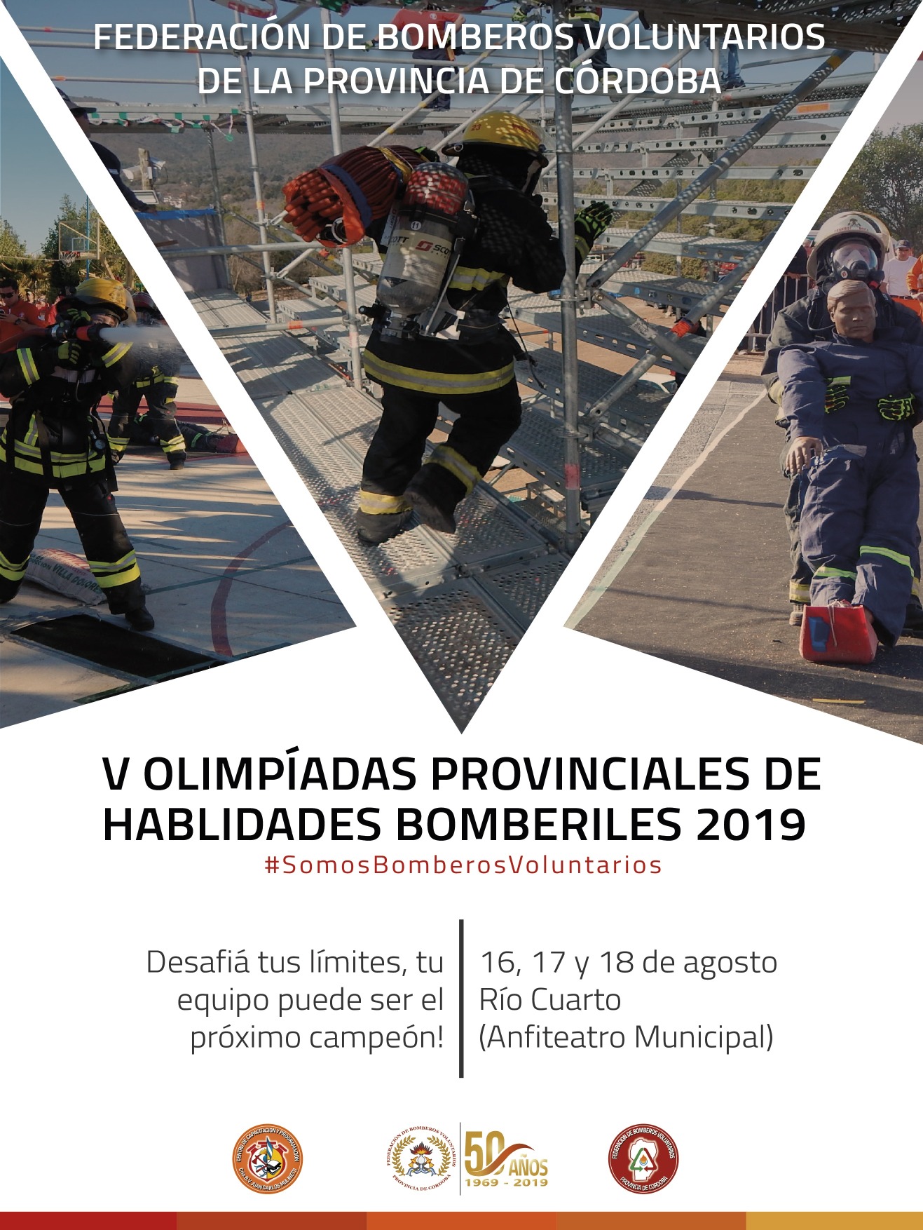 V Olimpíadas Provinciales de Habilidades Bomberiles 2019 - FBVPC