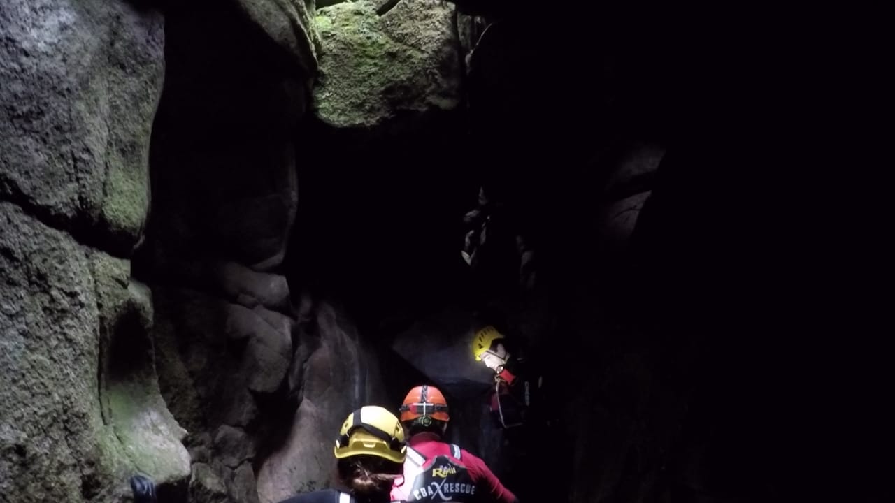 Brigada de Rescate Acu�tico en La Cumbrecita