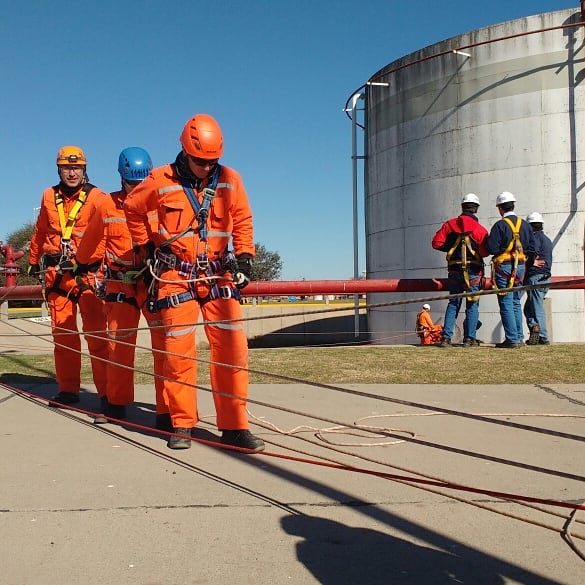 Formaci�n de Monitores en Rescate con Cuerdas Nivel III
