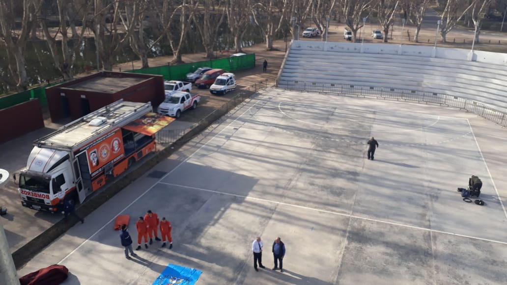 Ya empezamos a palpitar las V Olimp�adas de Habilidades Bomberiles FBVPC