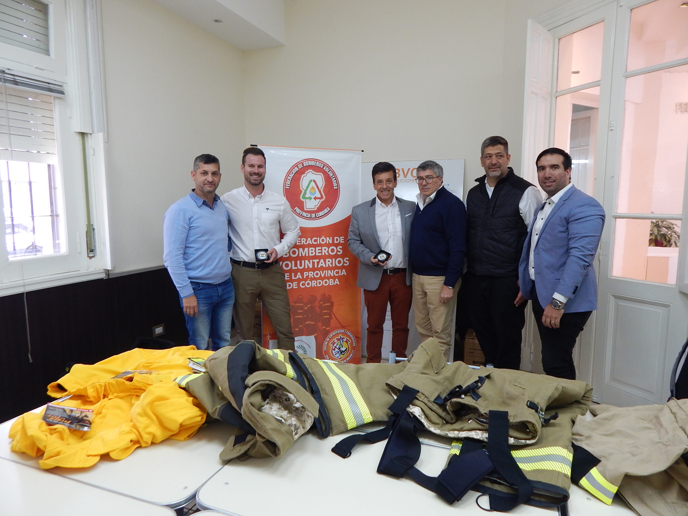 Nos visit� la empresa Veridian Fire Protective Gear