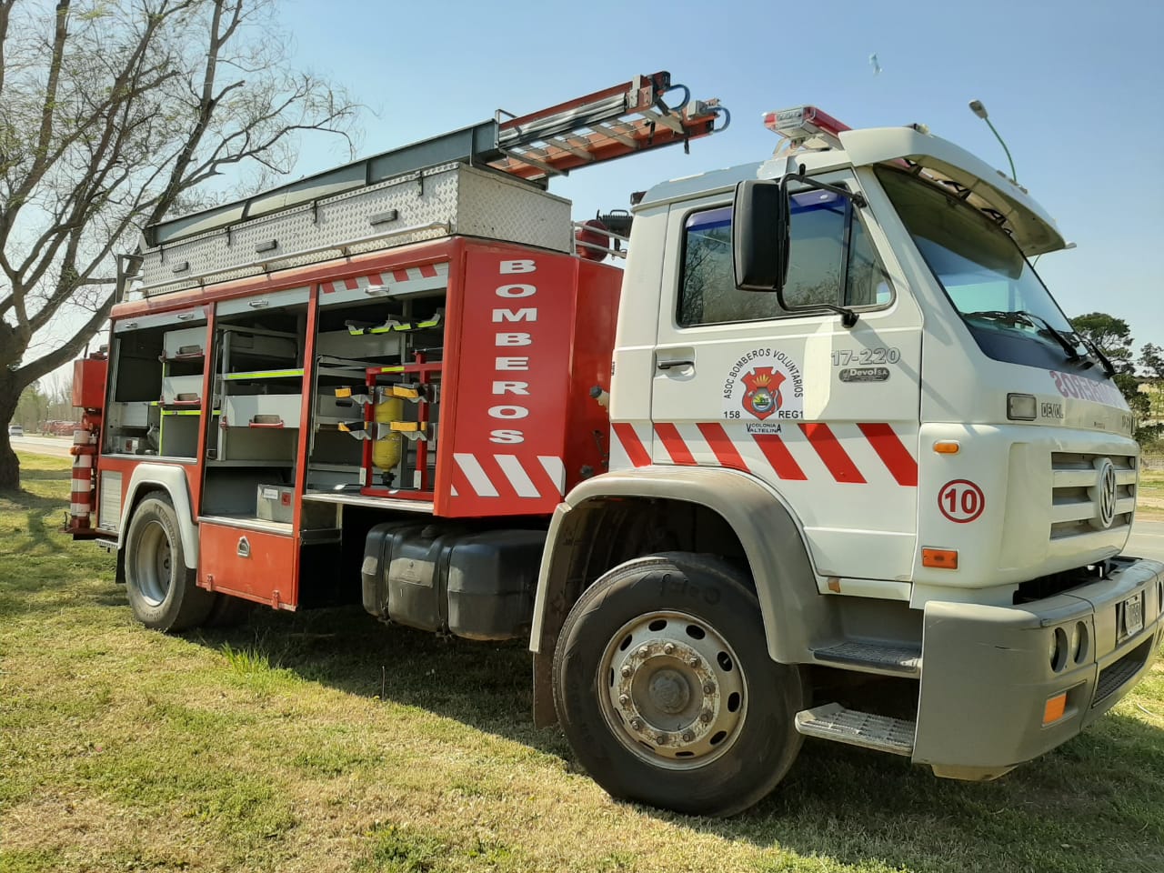 Nueva Unidad para Bomberos de Colonia Valtelina