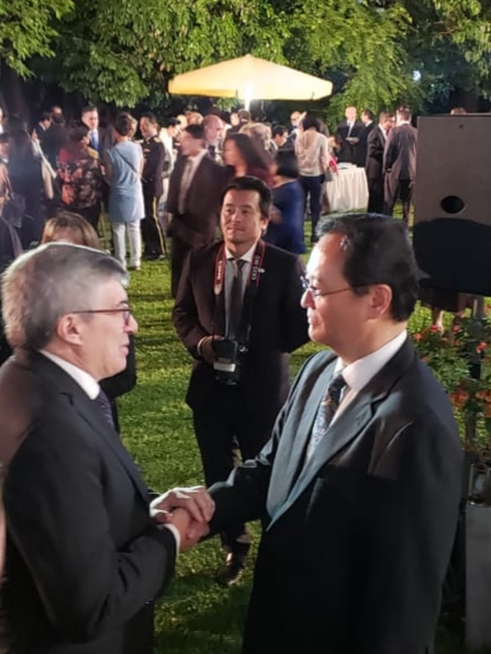 Invitaci�n del Embajador de Jap�n al Sistema Bomberil