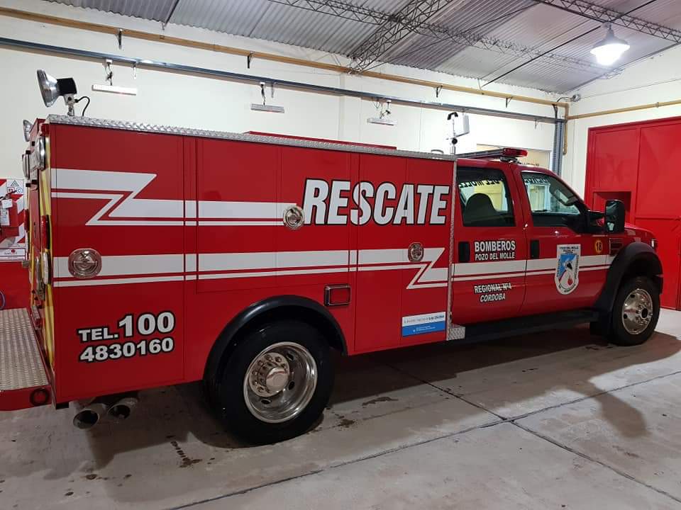 Nueva Unidad de Rescate para Bomberos de Pozo del Molle