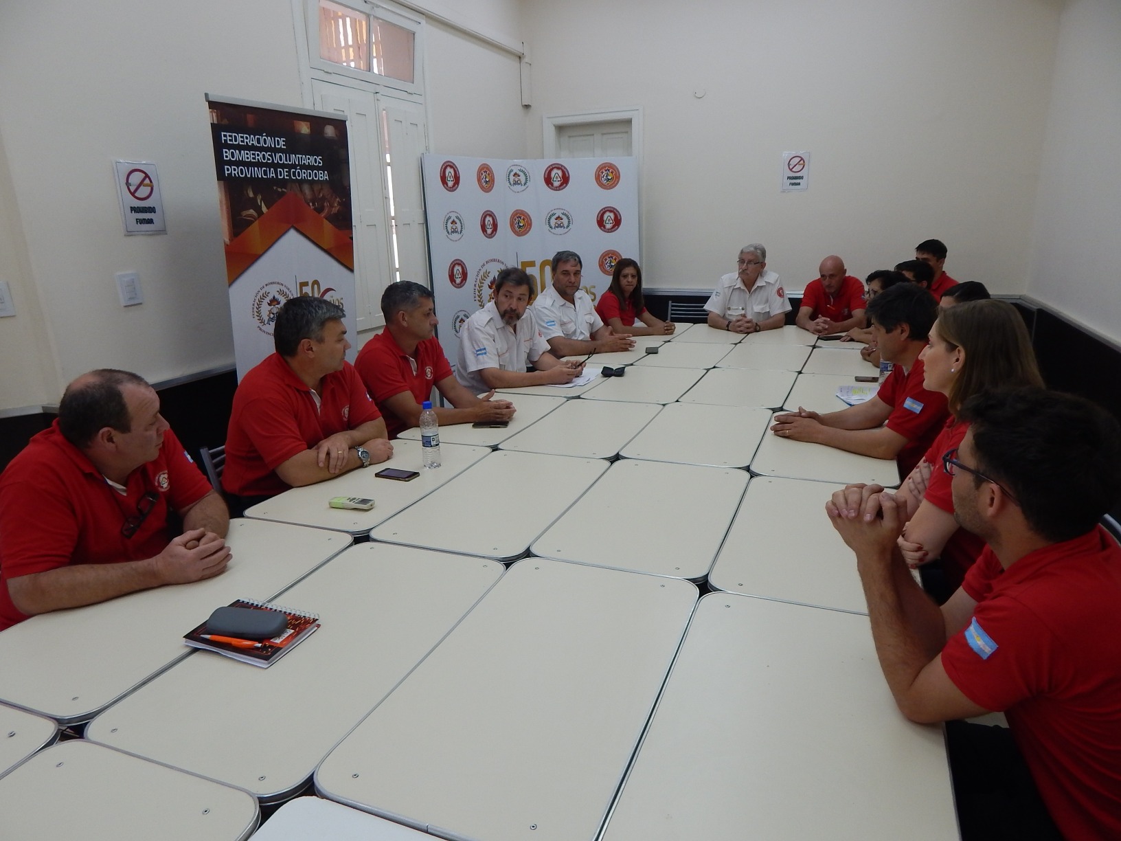 Las Autoridades se reunieron con el equipo de colaboradores
