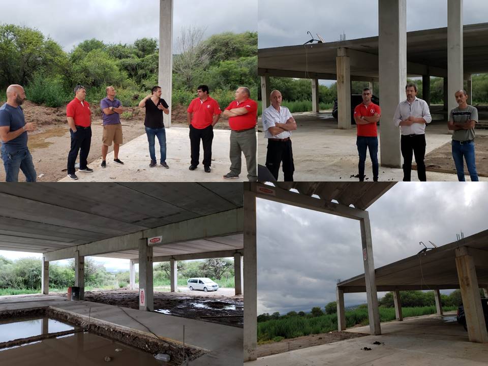 Nuestras Autoridades recorrieron las obras de la Nueva Sede Federativa
