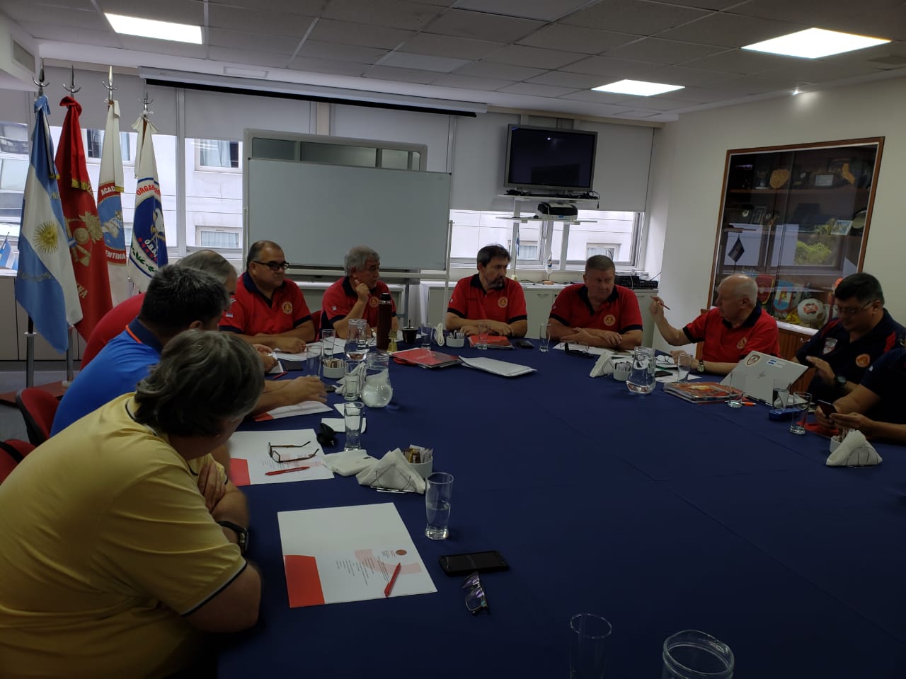 Autoridades Federativas en Reuni�n de Mesa Ejecutiva CFBVRA