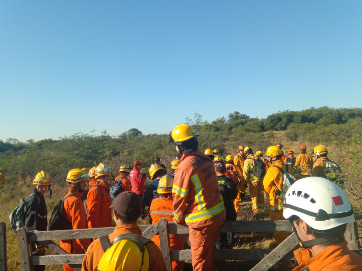 Operativo de B�squeda de persona en Alpa Corral