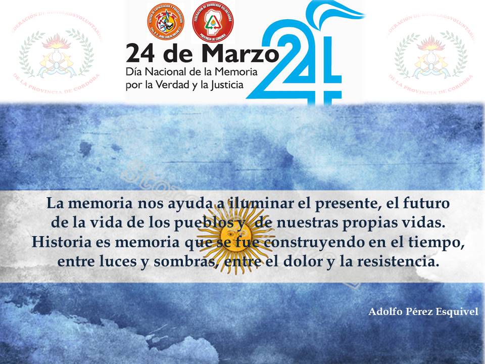 24 de Marzo: Día Nacional de la Memoria