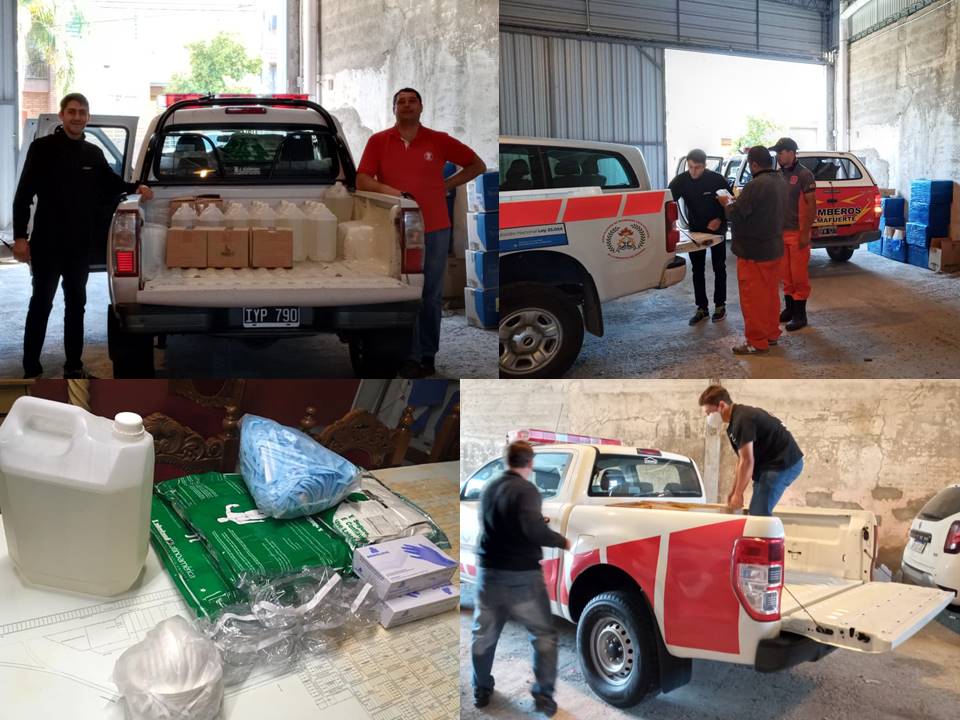 Nuestra Federaci�n entreg� Bioelementos de Seguridad a sus Asociadas