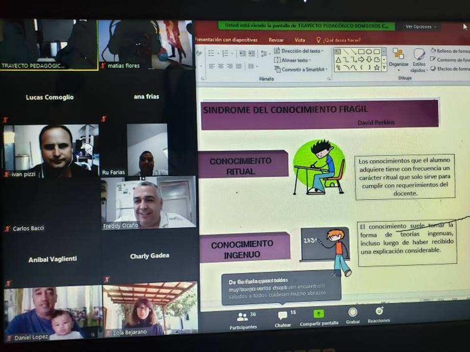 4� Nivel del Trayecto Pedag�gico: Capacitaci�n de Abril