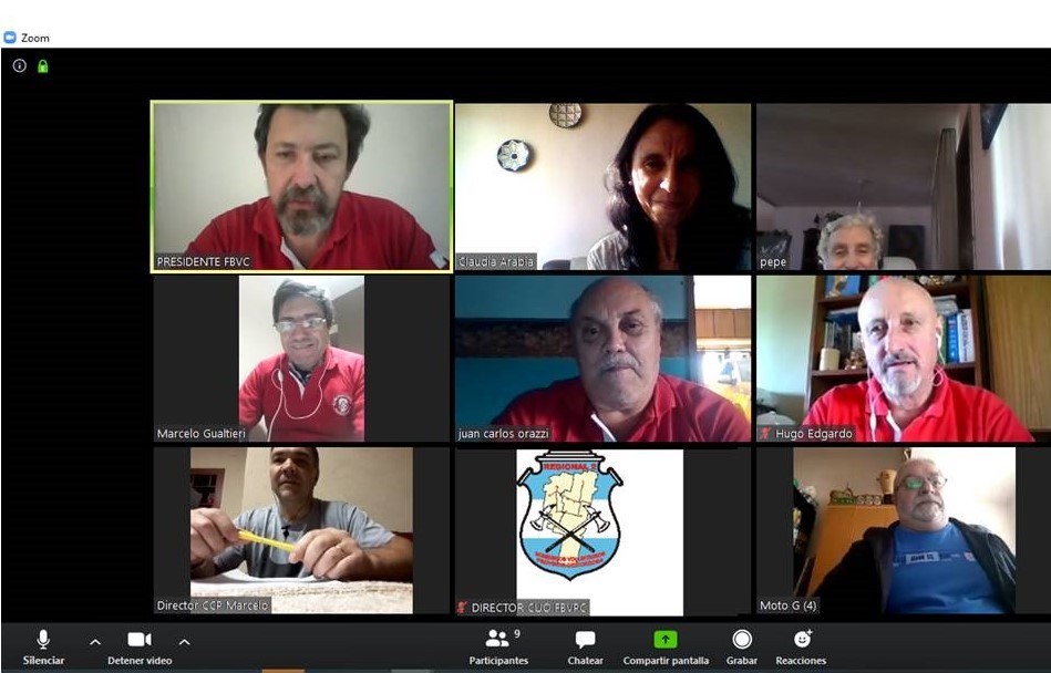 Reuni�n semanal de Mesa Ejecutiva de  nuestra Federaci�n