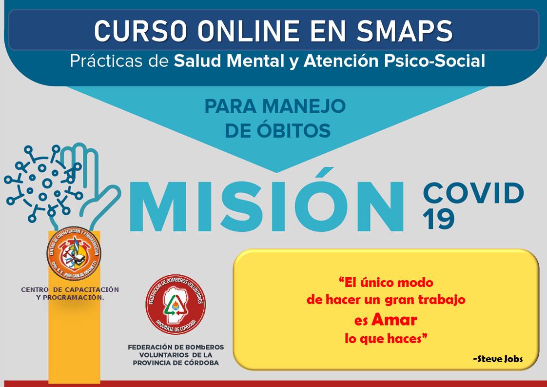 Presentaci�n del 3� Curso de SMAPS-Misi�n COVID19