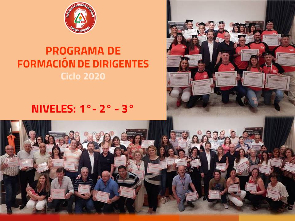 Programa de Formaci�n de Dirigentes FBVPC: Inscripciones 2020