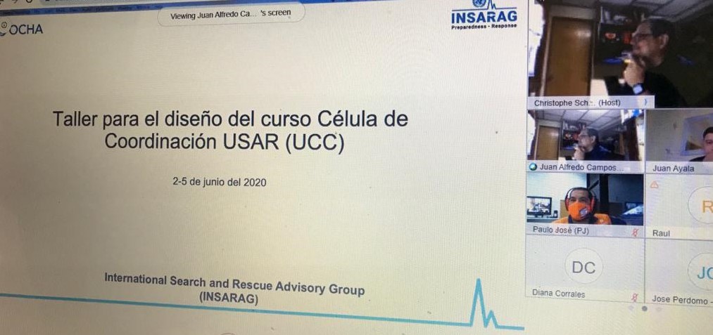 Taller de Dise�o de Curso de Coordinaci�n USAR Nacional