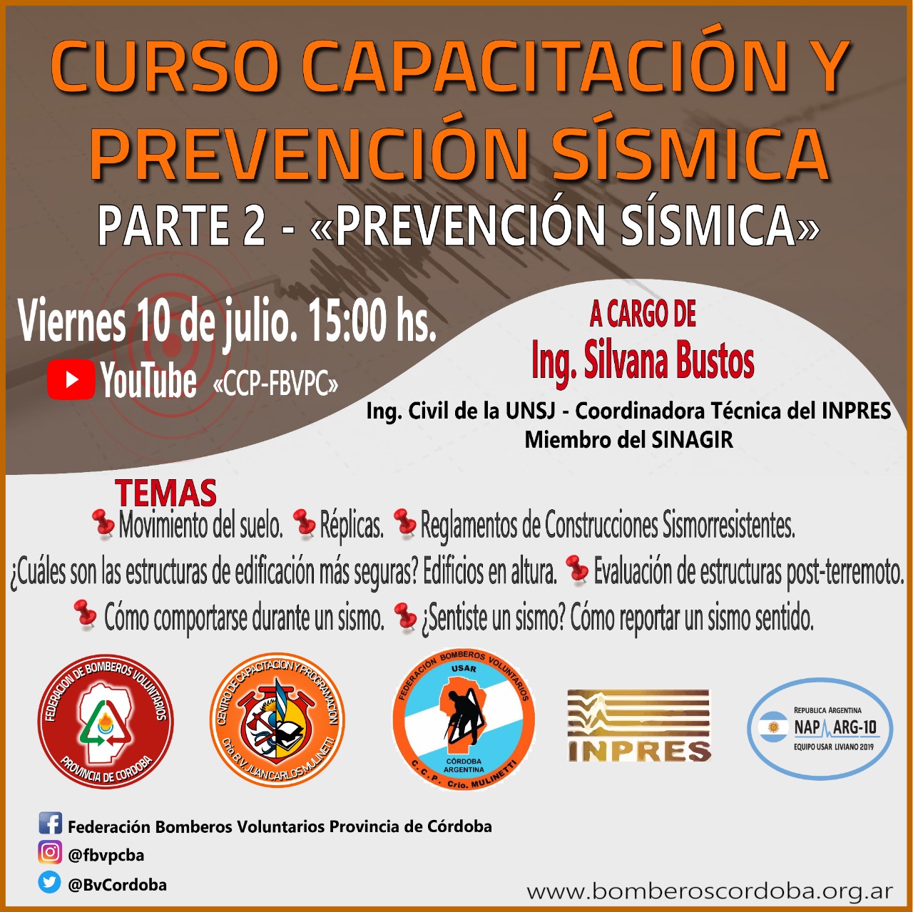 Brigada USAR-INPRES: 2� Parte - Los Sismos como Fen�meno Natural