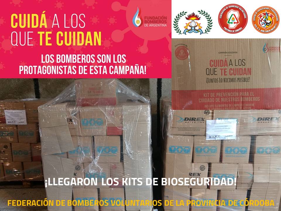 Recibimos los KITS de la Campa�a:CUIDA A LOS QUE TE CUIDAN