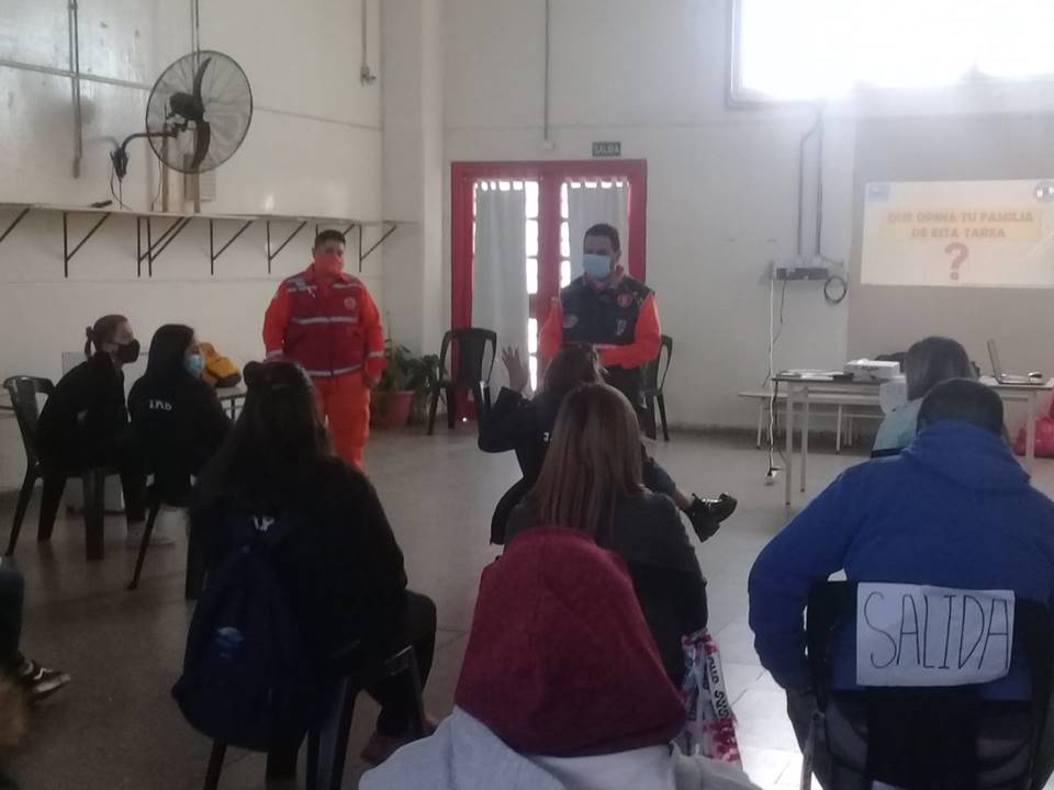 Psicolog�a de la Emergencia: EVAPS para el COE de Villa Dolores