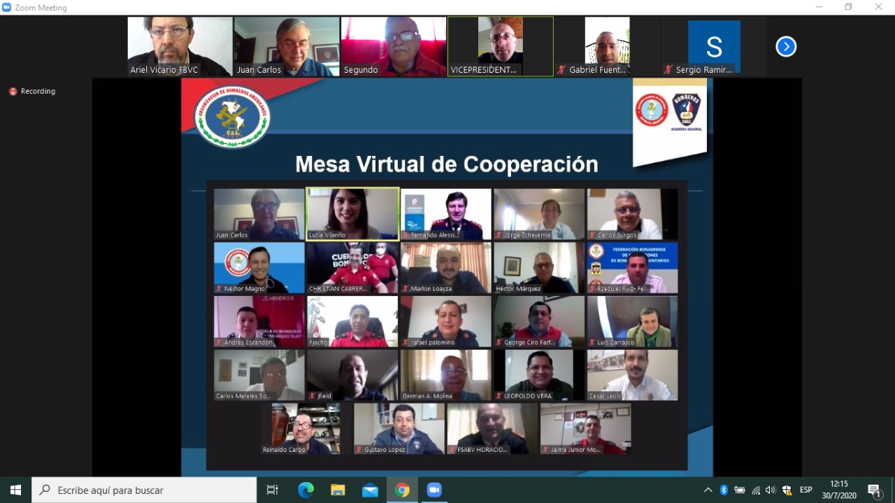 Participamos de la Conferencia Virtual OBA: 