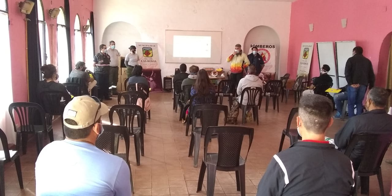 Capacitaci�n de EVAPS en Villla de Las Rosas