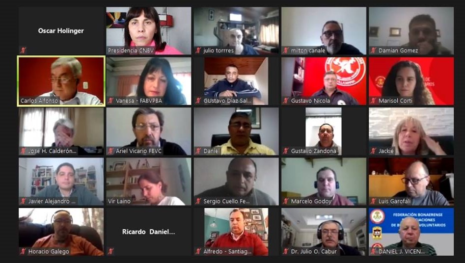 Nos reunimos con la Direcci�n Nacional de Bomberos Voluntarios