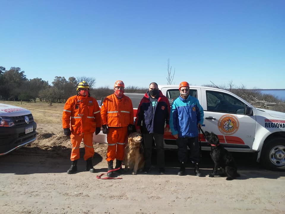 Binomio Federativo en la B�squeda de una persona en La Pampa