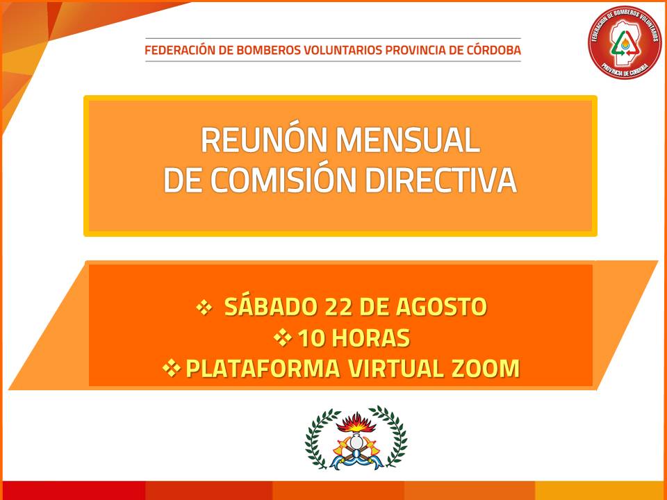Reuni�n Mensual de Comisi�n Directiva