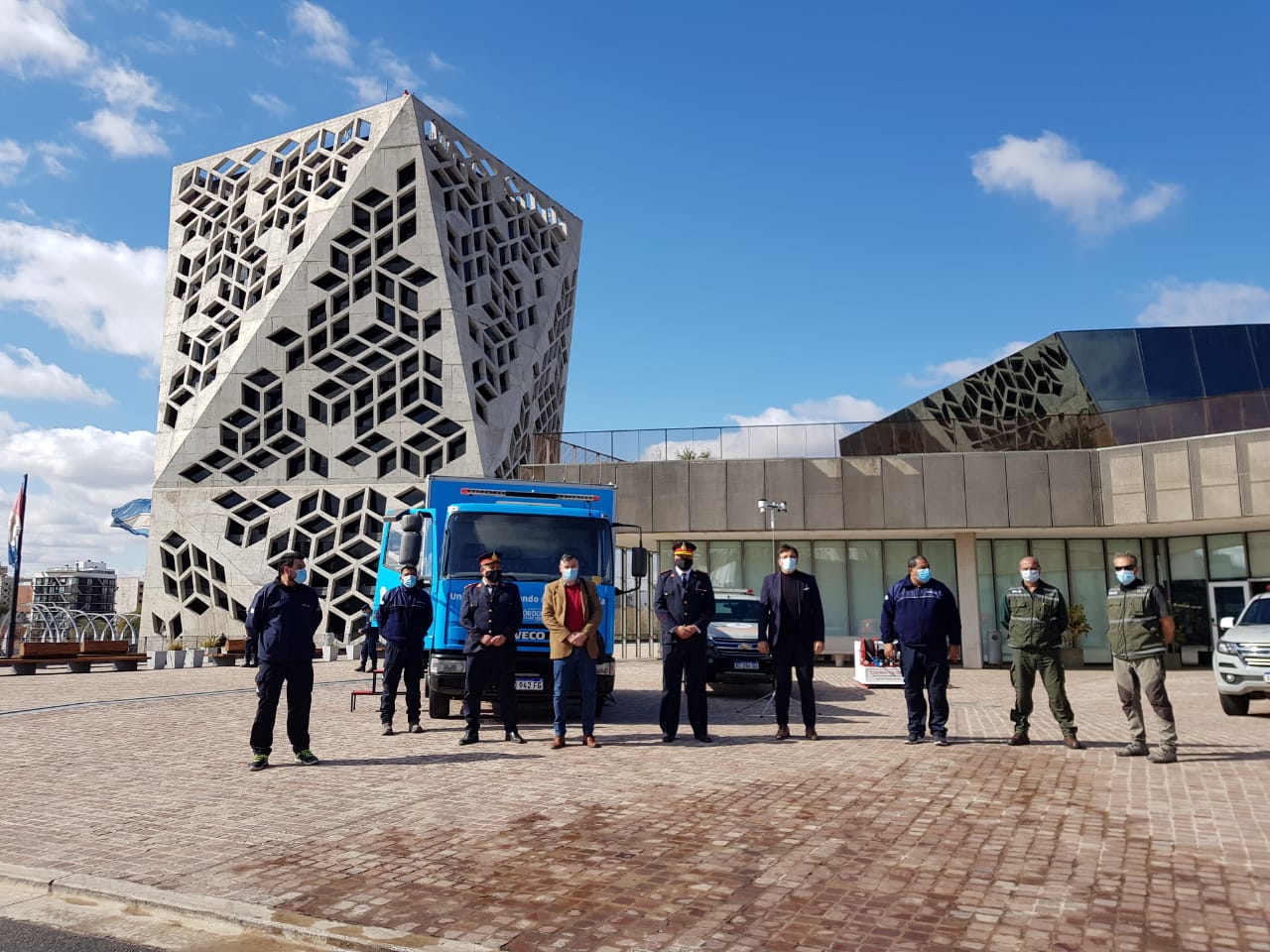 La FBVPC en la presentaci�n de Unidad Comando y Kits Forestales