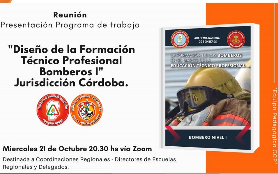 Equipo Pedag�gico CCP: Dise�o Curricular Bomberos Nivel I