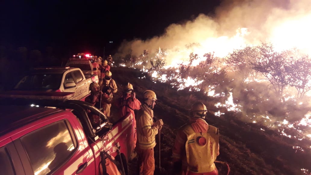 Regionales Federativas en Incendio de Estancia San Carlos