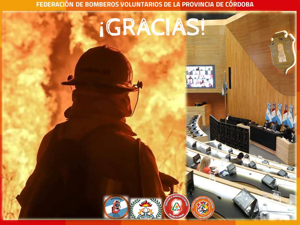 La Legislatura aprob� el incremento a nuestros Bomberos Voluntarios Retirados