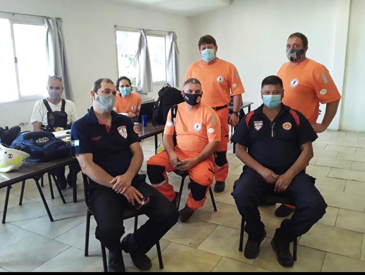 Nuestra Brigada USAR ARG10 en Mesa T�cnica de Acreditaci�n