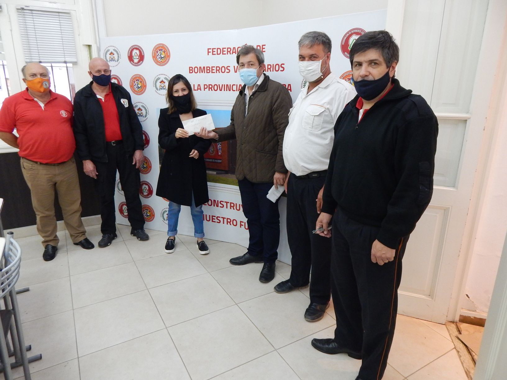 Autoridades Federativas recibieron la donaci�n de 