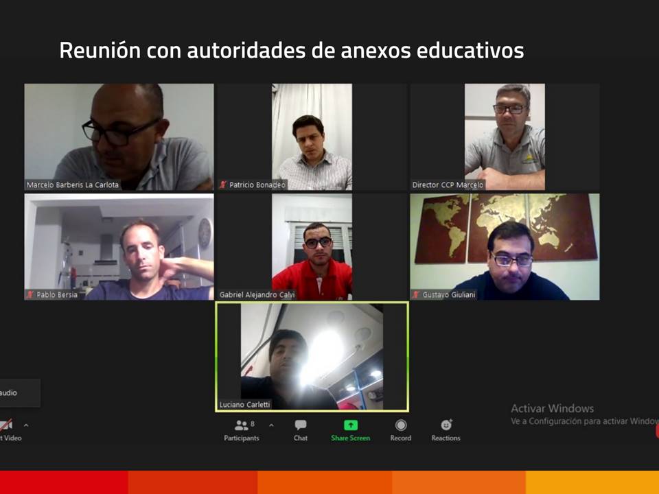 Programa de FTP - BNI: Reuniones con Referentes de Anexos Educativos