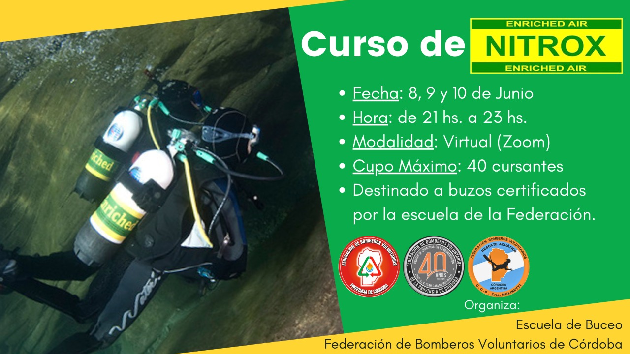 Escuela de Buceo: Curso de Mezcla Nitrox
