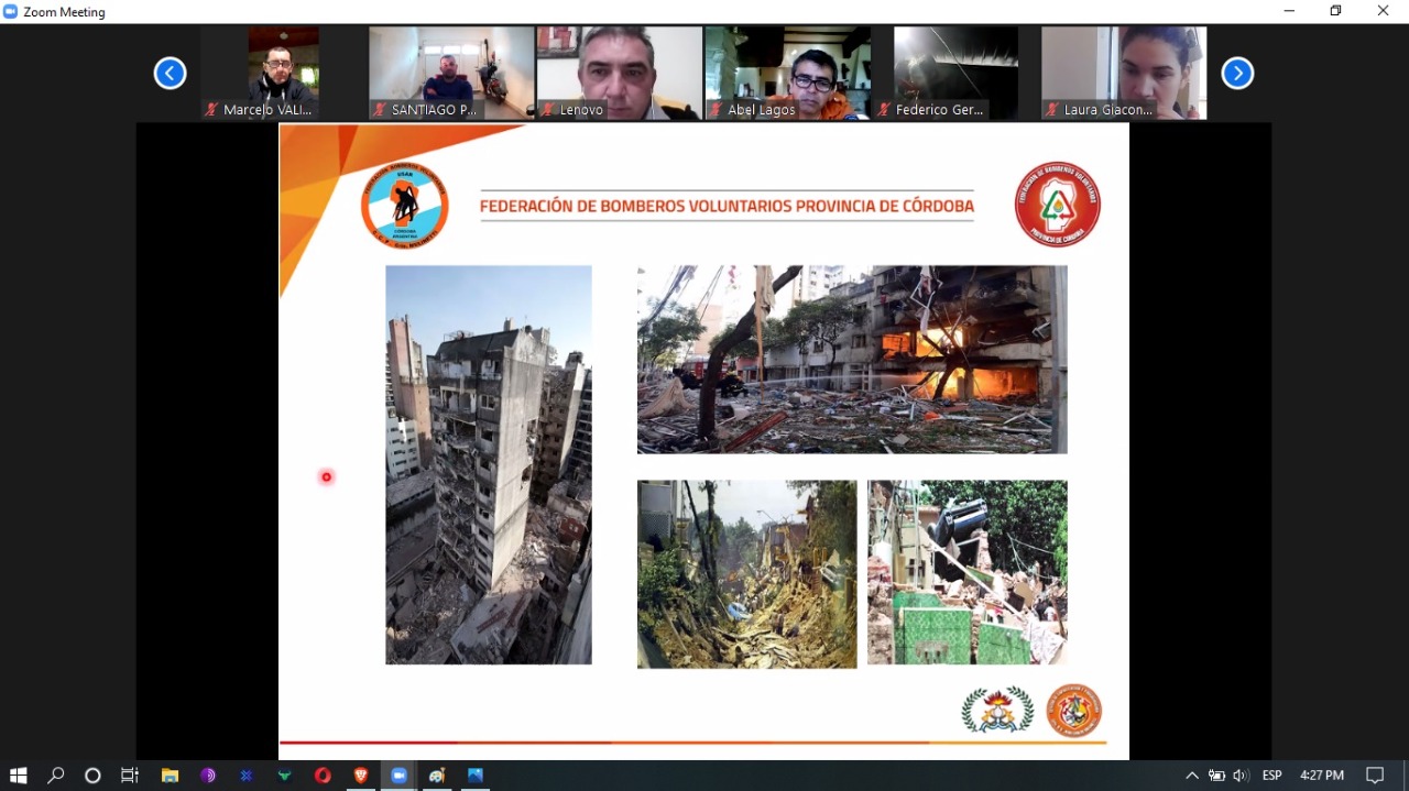 USAR ARG10 FBVPC: Capacitaci�n sobre Gu�as INSARAG 2020