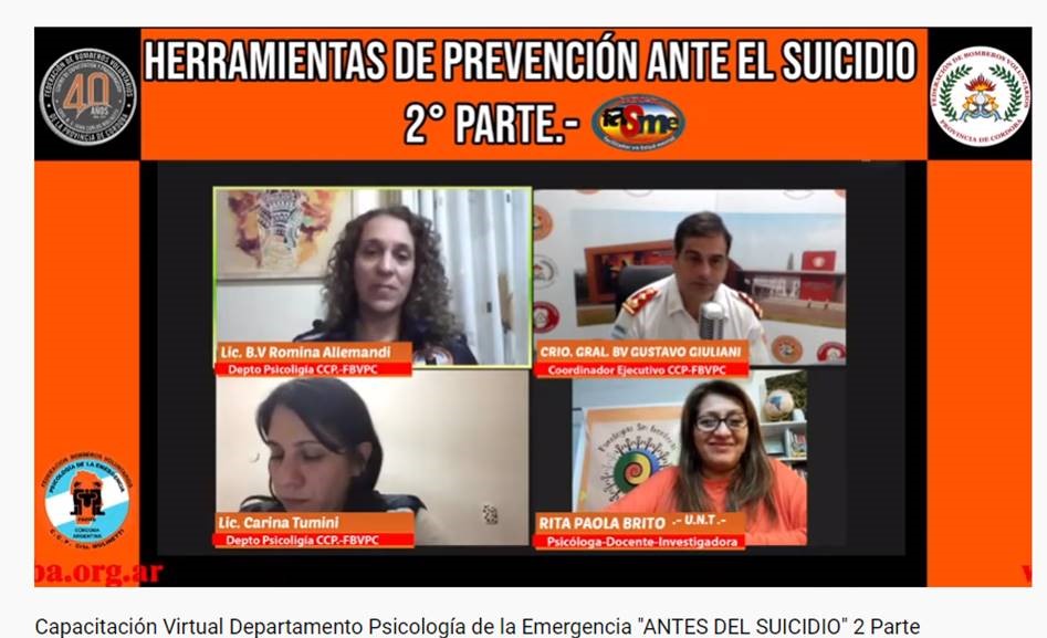 Psicolog�a de la Emergencia: 2� Capacitaci�n 