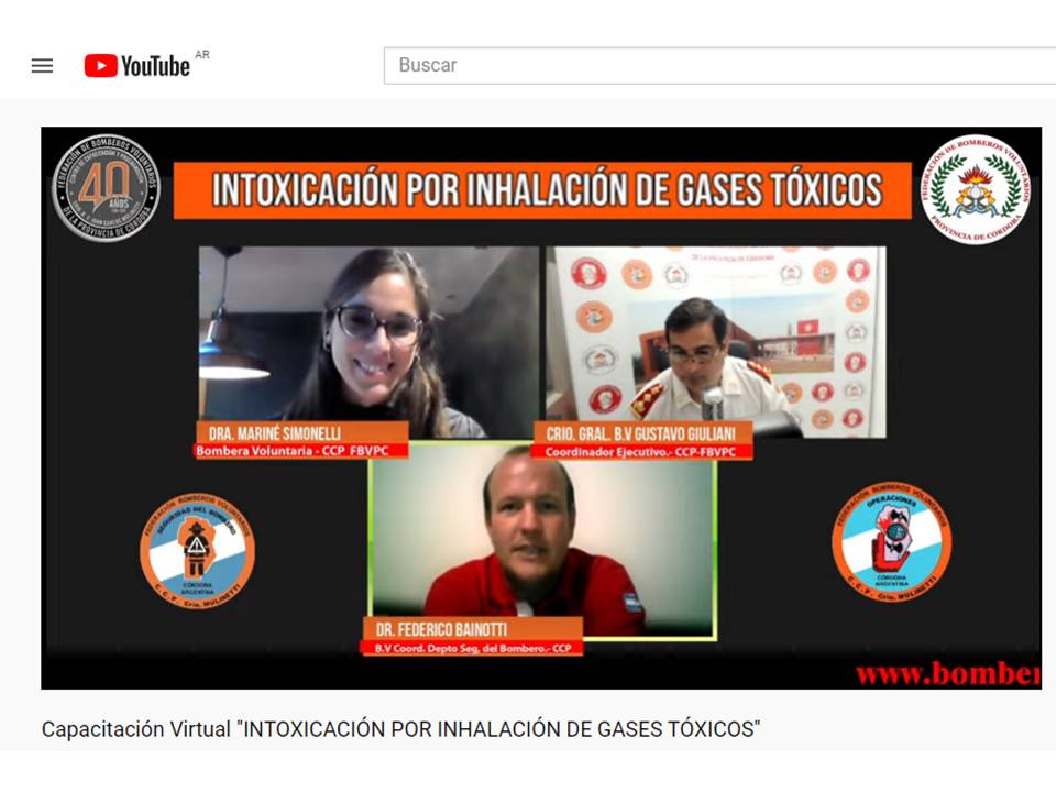 Se dict� la Capacitaci�n: Intoxicaci�n por Inhalaci�n de Gases T�xicos