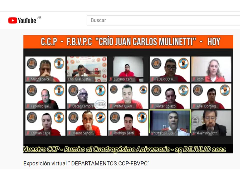 40° Aniversario CCP: Muestra Virtual  de los 16 Departamentos de Especialización