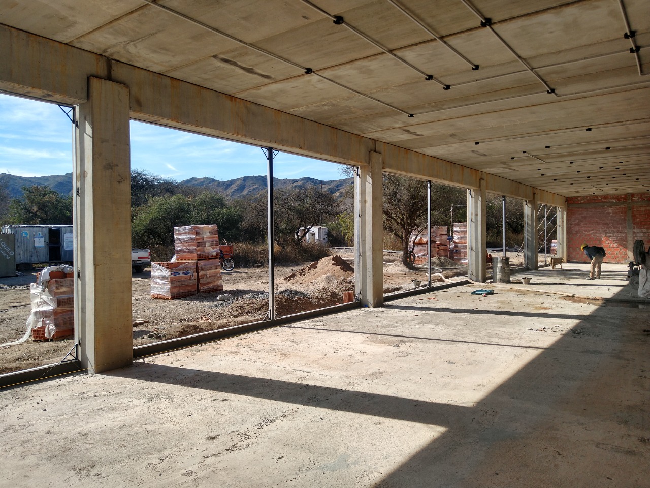 Avances en la obra de la nueva Sede Institucional