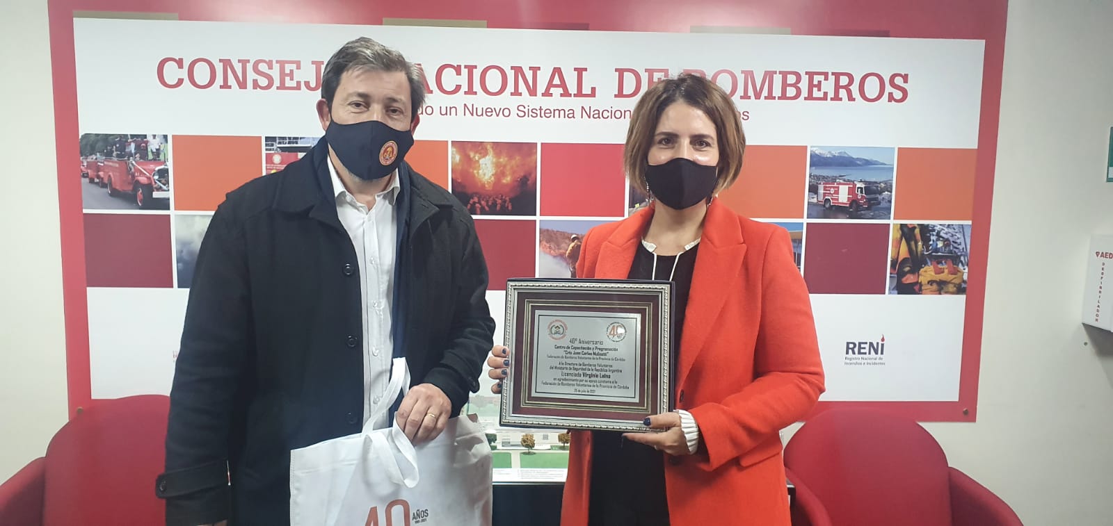 CCP 40� Aniversario: reconocimiento a la Directora de BV Nacional