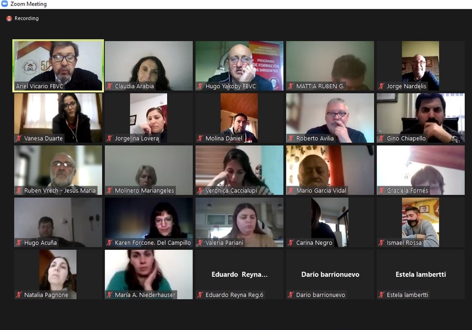 Programa de Formaci�n de Dirigentes FBVPC: 2� etapa 2021