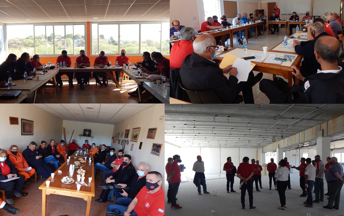 Reuniones Mensuales y visita a la nueva Sede Federativa