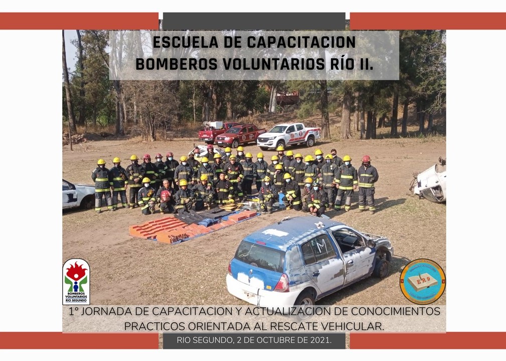 Escuela de Capacitaci�n R�o II: 1� Jornada Regional de Rescate Vehicular