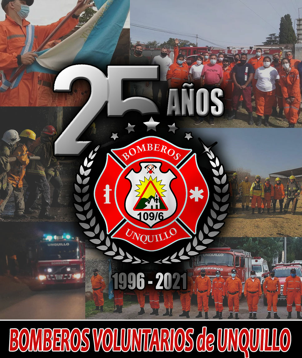 Bomberos Voluntarios de Unquillo celebraron su 25� Aniversario